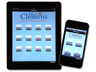 Albert Clemens Iphone und Ipad App